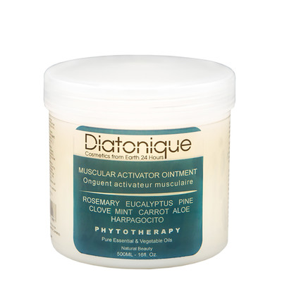 Crema Muscular de calentamiento y entrenamiento 500 ml Diatonique