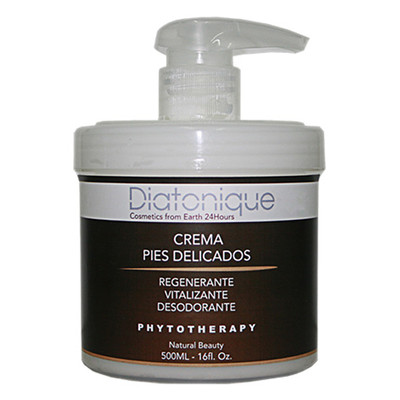 Crema de pies delicados con argán Diatonique - Aromaterapia 500 ml