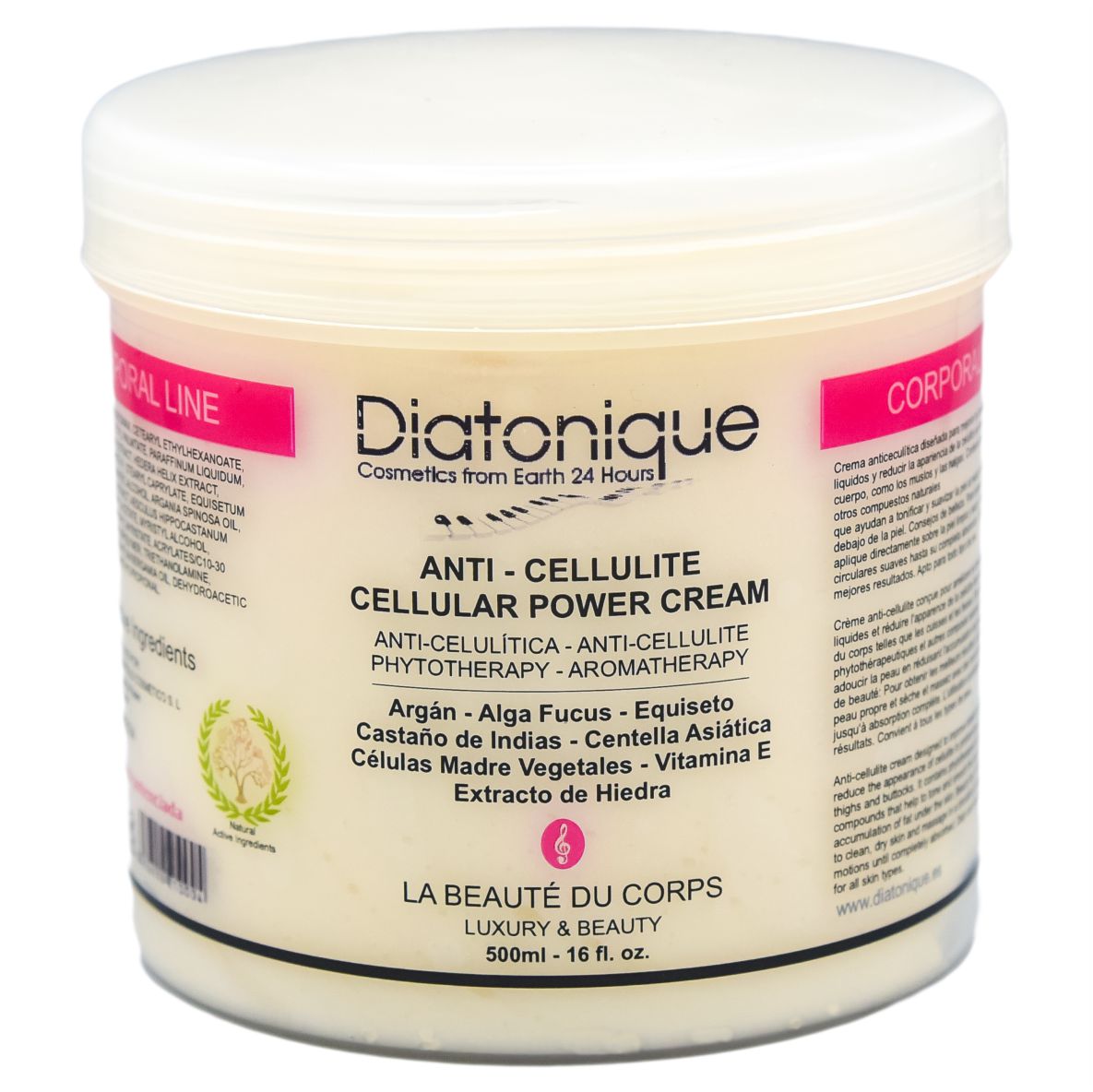 Crema Anticelulítica Mas Plus de Diatonique 500 Ml