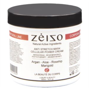 Crema Antiestrías corporal con Células Madre y Argan 500 ml -Zeizo