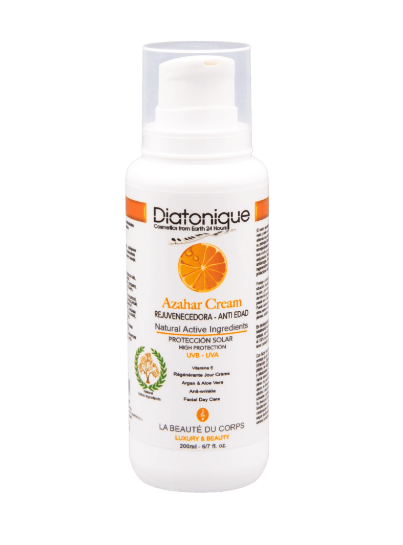 CREMA DE AZAHAR CON FACTOR DE PROTECCION DIATONIQUE 200 ML