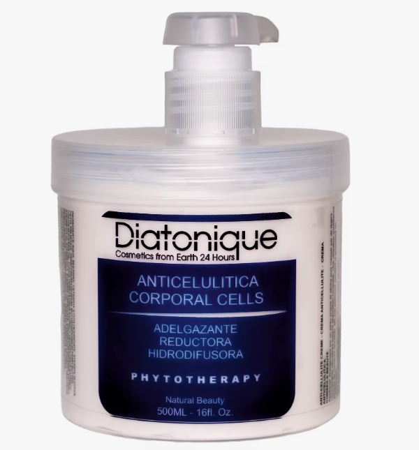 Diatonique Crema Anticelulítica Remodelante 500 Ml - Hidratación Profunda y Eliminación Natural de Toxinas