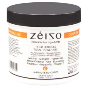 Gel descongestivo con efecto frio para piernas cansadas Zeizo