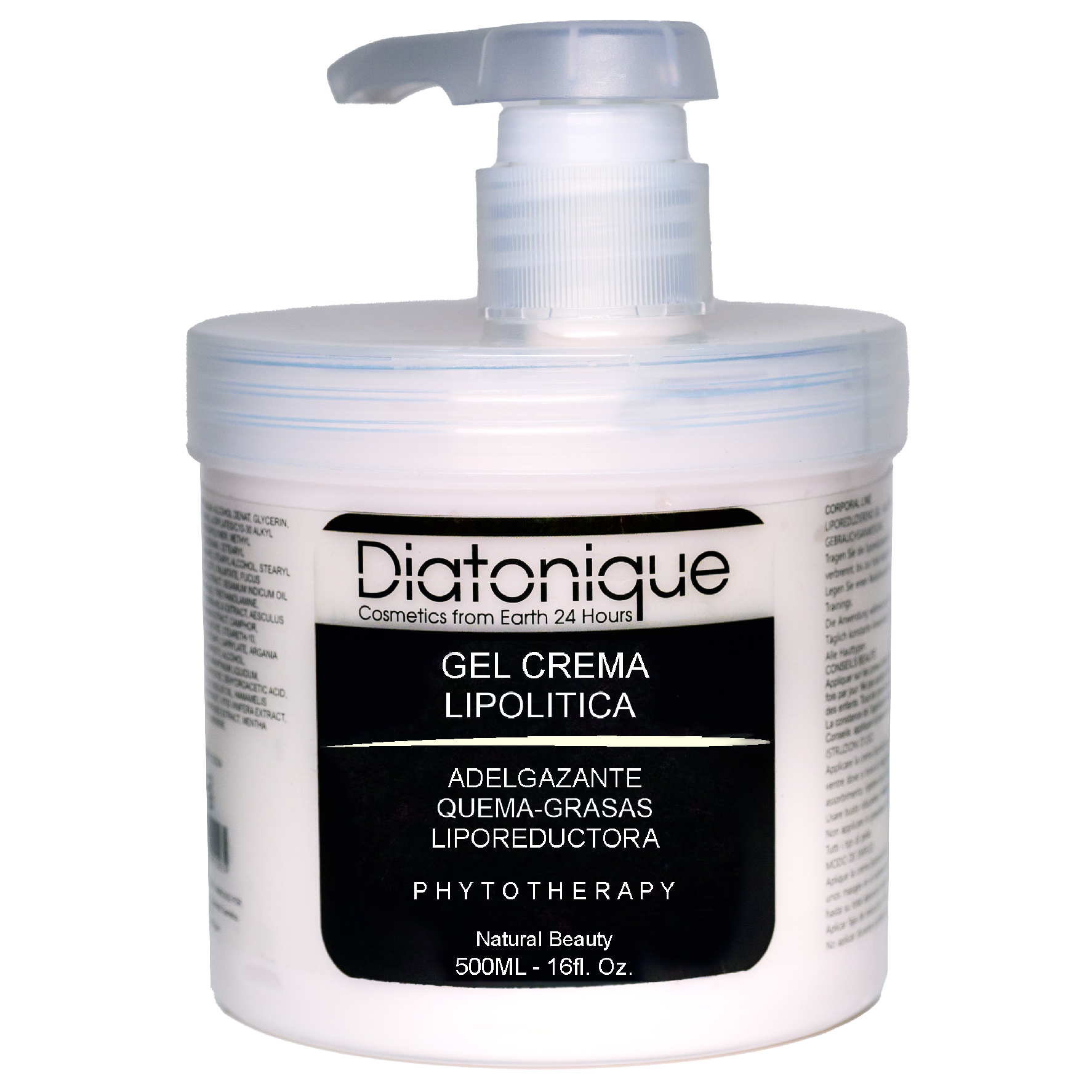 Diatonique Gel Slim 500ml - Abdominal Vientre Plano - Reductor Corporal Potente