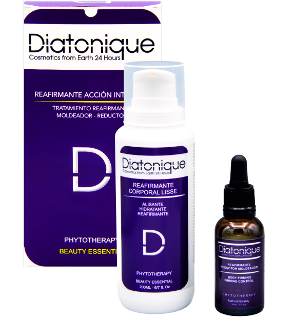 Pack de Tratamiento Reafirmante - Accion Intensiva - Reafirmante - Moldeador - Reductor Corporal de Diatonique- Crema de 200 ml + Serum de 30 ml