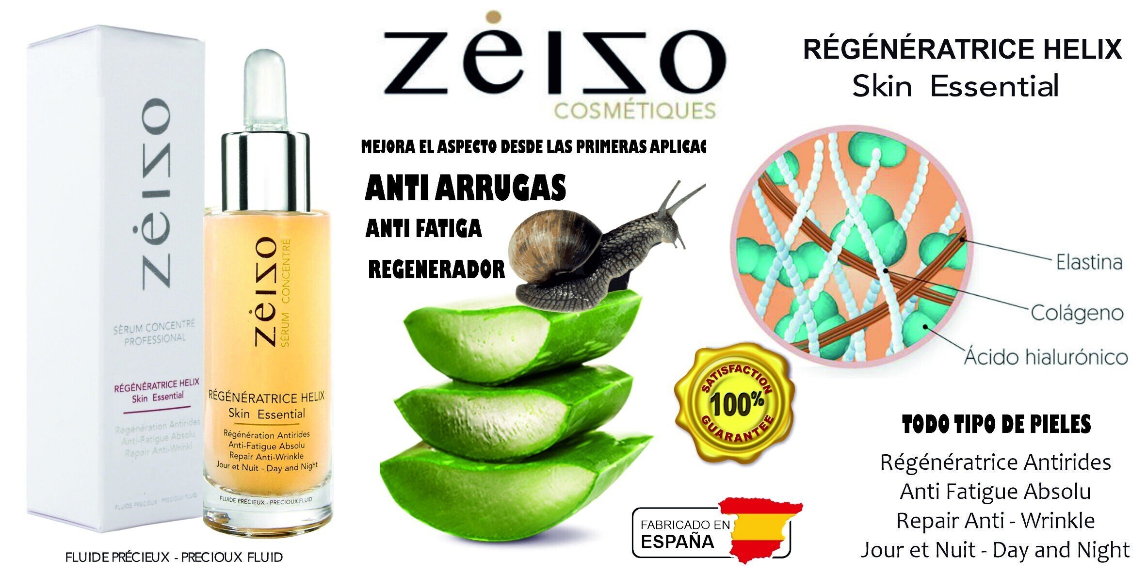 Serum baba de caracol zeizo 30 ml.