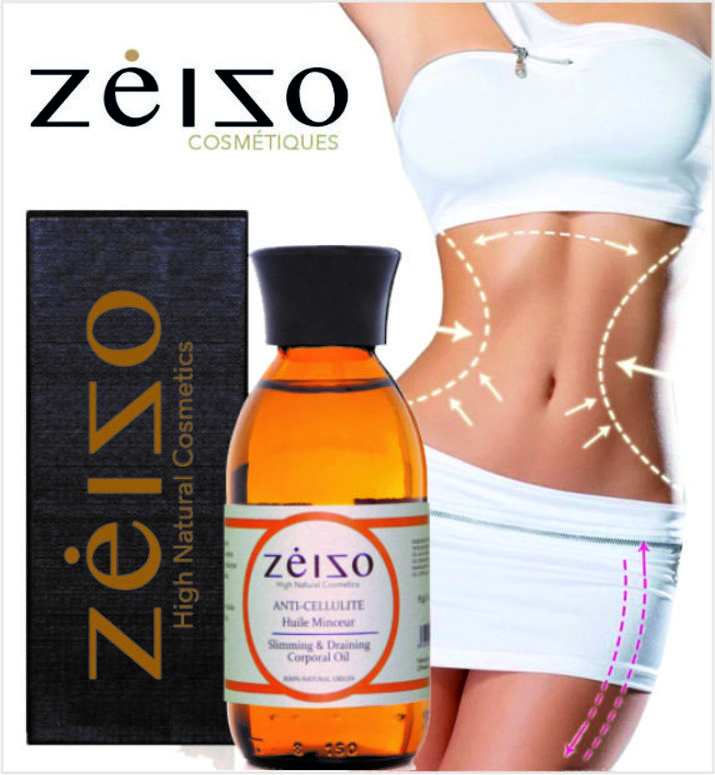 Anticelulítico aceite drenante concentrado aromaterapia Zeizo