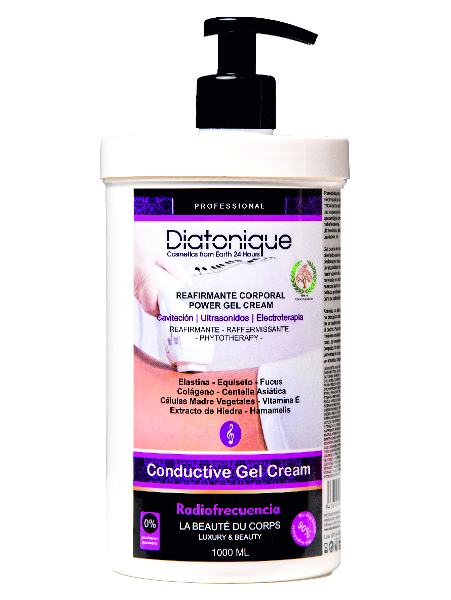 Gel-Crema Corporal Reafirmante Hidratante para Radiofrecuencia y Cavitación