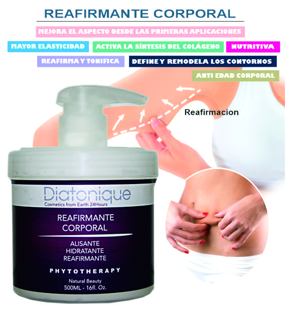 Crema reafirmante corporal profesional 500 ml - Diatonique - Acción inmediata